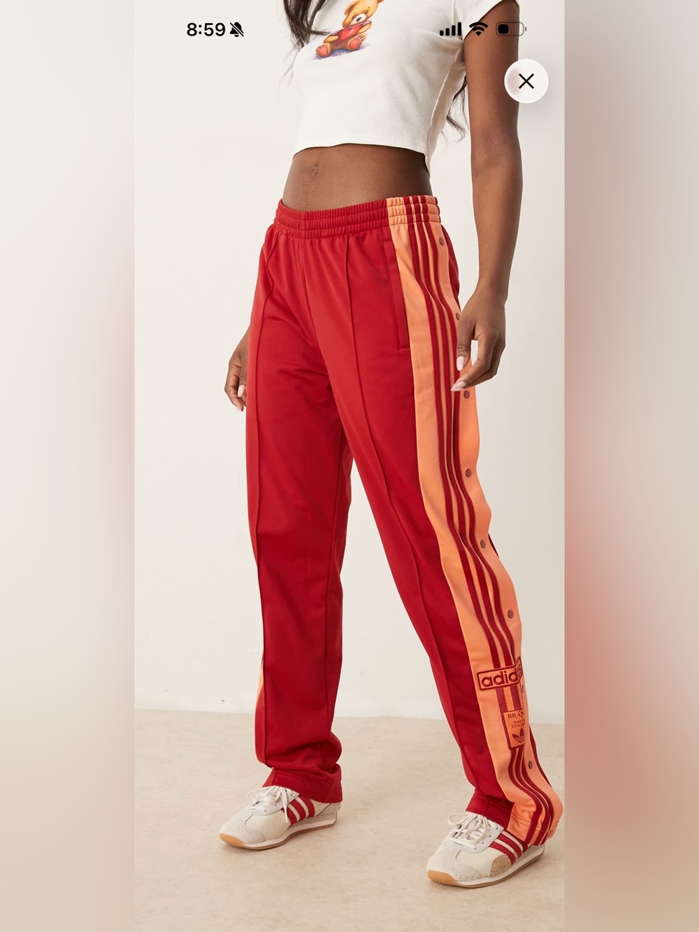 Adidas originals adicolor adibreak track pants size L